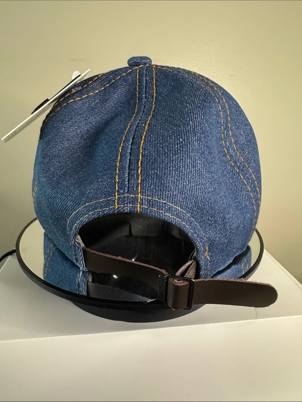 Bling Denim Diamond Baseball Cap NWT